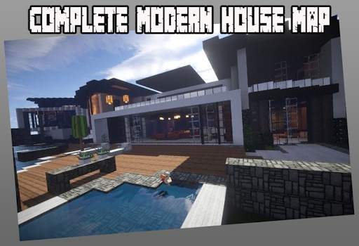 Best Modern House Map For Minecraft PE screenshot 1