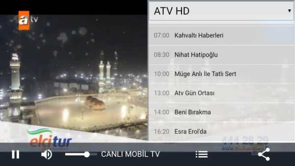 Mobil Canlı TV screenshot 1