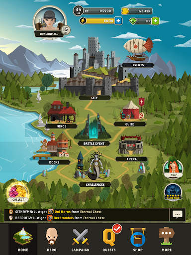 Questland: Turn Based RPG screenshot 16