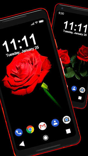 Red Rose APUS Live Wallpaper screenshot 3