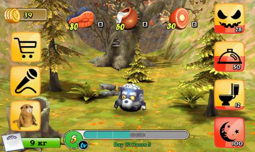 Talking friend. My wolf free screenshot 4