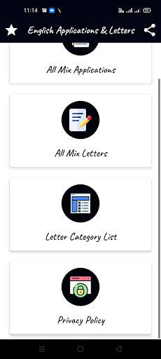Letter & Application Writing - In One Application 2 تصوير الشاشة