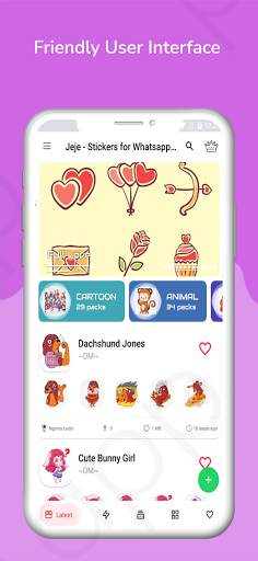 Jeje - Stickers for Whatsapp From Telegram & Maker screenshot 2