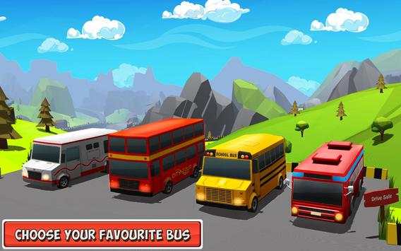 Uphill Bus Adventure : Happy Driving Game screenshot 8