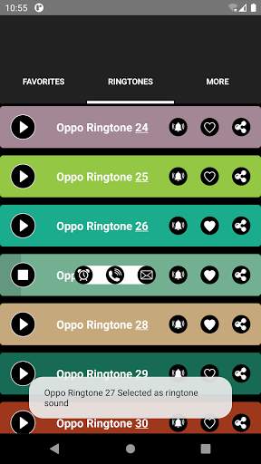 Oppo Ringtones 2 تصوير الشاشة
