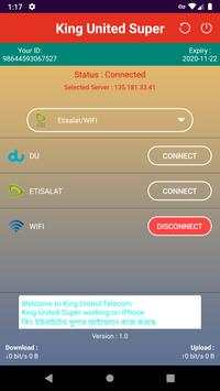 King United Super vpn screenshot 3