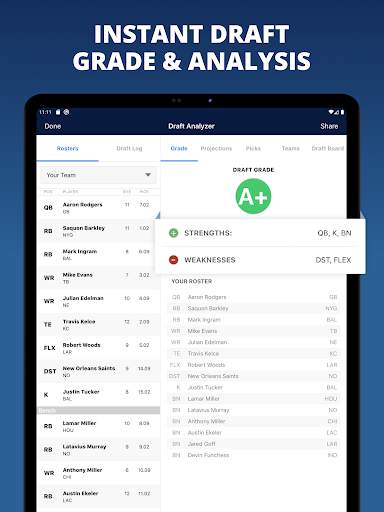 Fantasy Football Draft Wizard screenshot 13