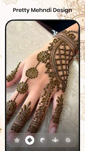Simple Mehndi Design Image screenshot 3