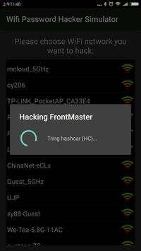 Wifi Password Hacker Simulator screenshot 3