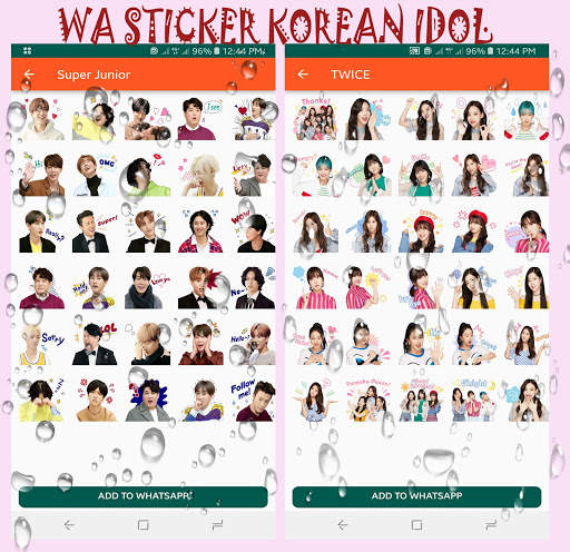 WAStickerApps Korean KPOP Lover WA Sticker screenshot 6