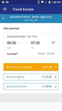 Travel Europe - Bus, Trains and Flights Tickets screenshot 6