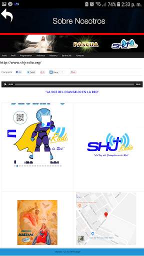 SHJ Radio screenshot 2