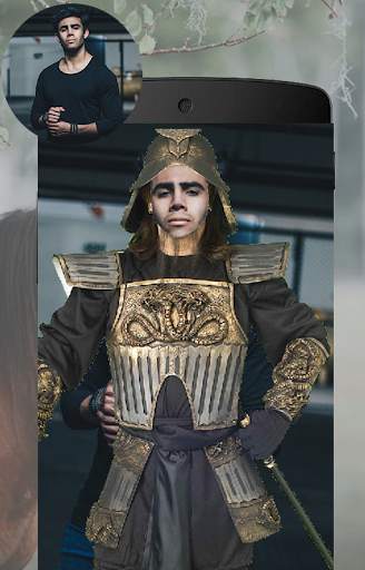 Samurai Photo Suit Editor: Gladiator Photo Editor screenshot 4