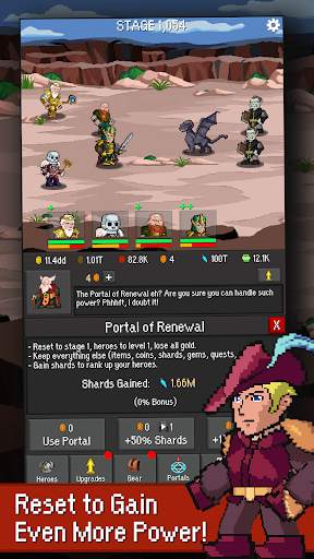 Idle Guardians: Offline Idle RPG Games screenshot 5