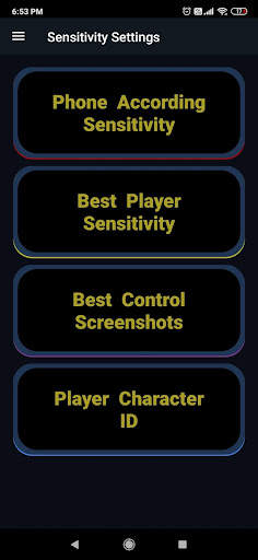Sensitivity for ßattlegrounds - PuẞG Moßile screenshot 2