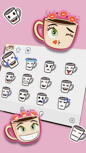 I Love Coffee Emoji Stickers screenshot 4