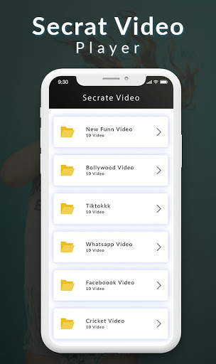Video locker - Secret Video Player screenshot 1