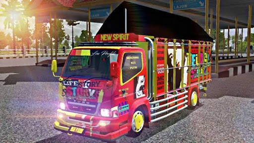 Mod Truck Bussid V3.5 screenshot 1