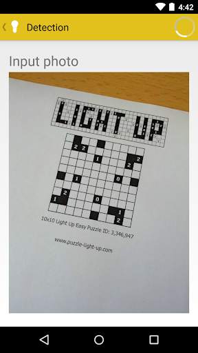 LightUp Puzzle Solver - OpenCV screenshot 2