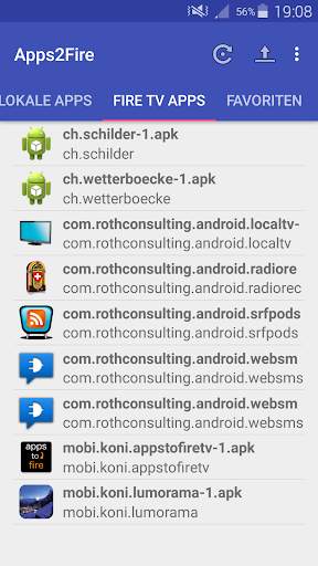 Apps2Fire screenshot 1