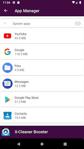 X-Cleaner Booster - Free, Clean and Sweep Phone screenshot 4