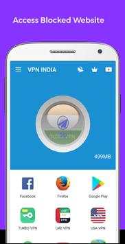 VPN INDIA screenshot 1