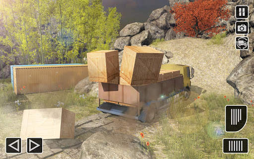 Realistic Off Road Extreme Truck driving Simulator screenshot 2