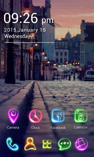 Tonight GO Launcher Theme screenshot 3