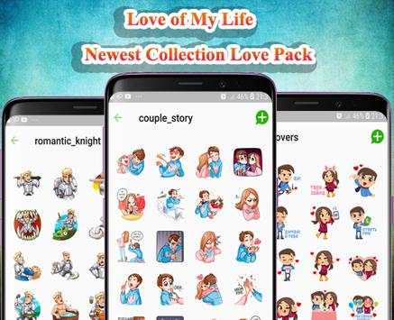 WAStickerApps Love of My Life Sticker for WhatsApp screenshot 3