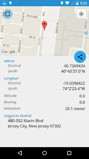 My Geo Position screenshot 1