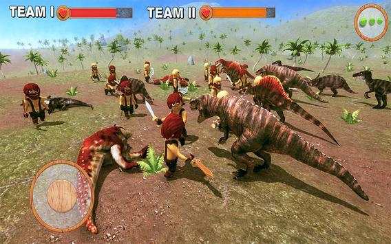 Dinosaur Battle Simulator 3D screenshot 1