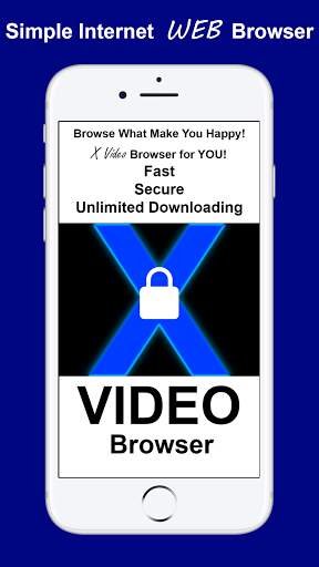 Xvideo Browser: Secure Internet, Private Browser screenshot 1