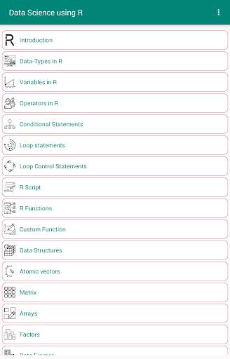 Data Science with R & Python Free Offline Tutorial screenshot 11