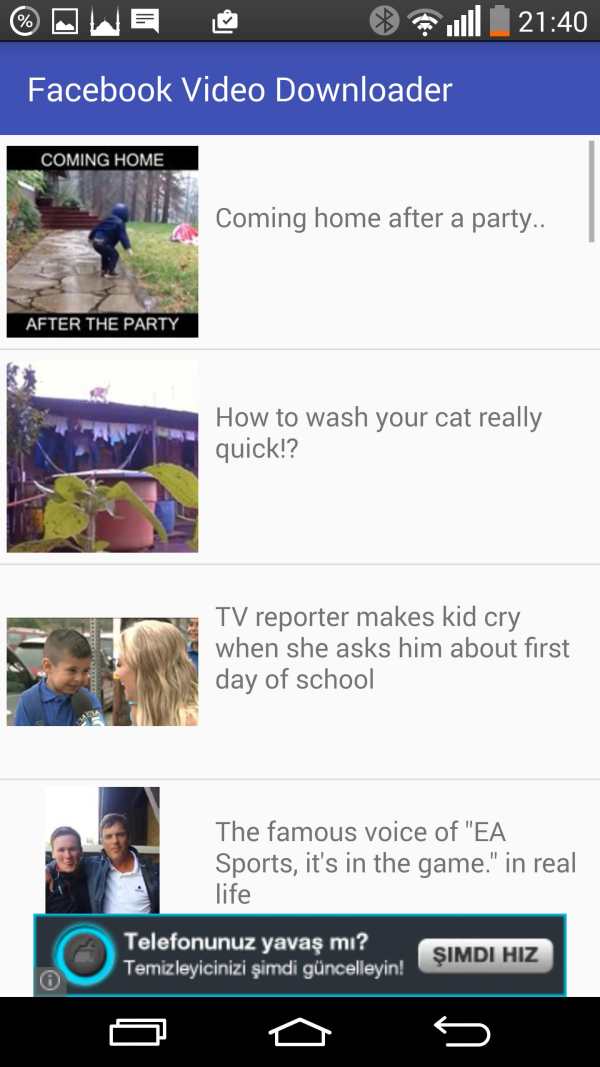Video Downloader for Facebook screenshot 3