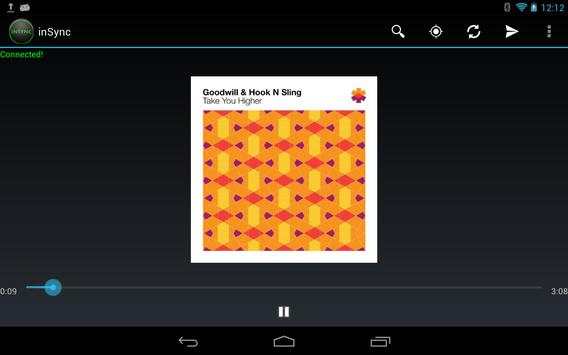 inSync Bluetooth Music Player screenshot 3