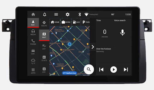 Car Penguin: Launcher & Maps 10 تصوير الشاشة