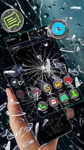 Broken Glass Screen Prank Theme & Live Wallpaper screenshot 3