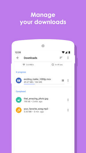 Browser, New UC, Browse Fast Video -Adopta Browser screenshot 8