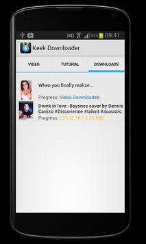 Keek Video Downloader screenshot 2
