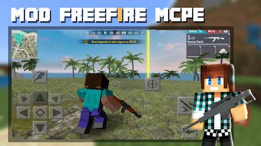 Map FF Fire Max Minecraft PE screenshot 1