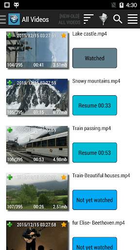Pigos Video Player & Trimmer screenshot 2