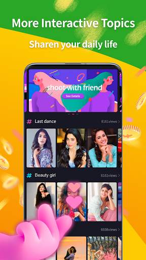 ⁣VShots - Funny Hot Snacky Short Video for India screenshot 3