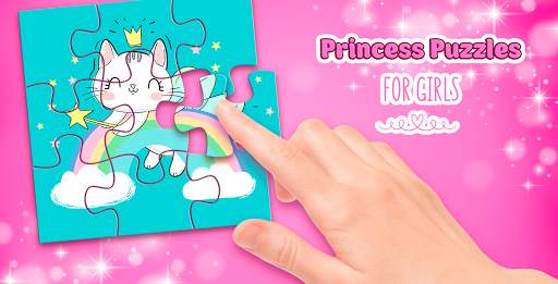 Princess puzzles - Girl games screenshot 1