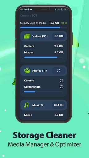 Cleaning Bot: Phone Cleaner screenshot 2