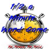 ½ a Minute Word Game (South African edition) logo