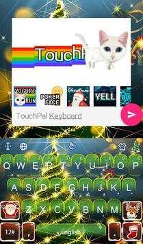Live 3D Christmas Tree Keyboard Theme 5 تصوير الشاشة