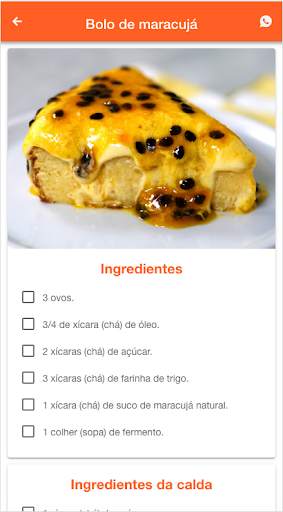 Bolo Caseiro - 30 Receitas screenshot 7