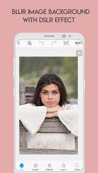 DSLR Camera Blur Image Background Photo Editor screenshot 4