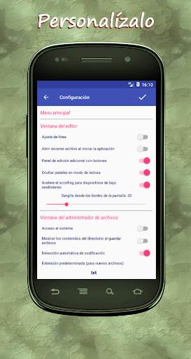 Editor de texto SimpleEditorFree screenshot 6
