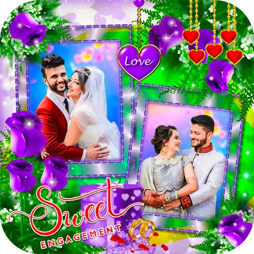 Engagement Anniversary Dual Photo Frame 1.0